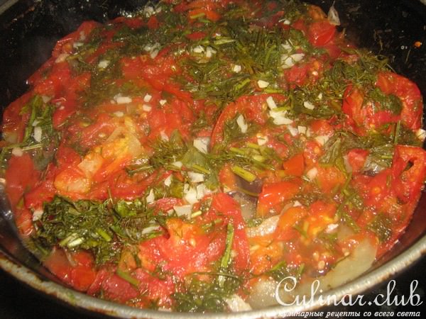Свинина томлённая с овощами(По мотивам домлямы)
