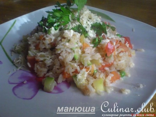 Ризотто(почти) с овощами