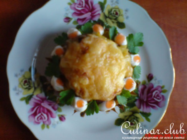 Фаршированный ананас