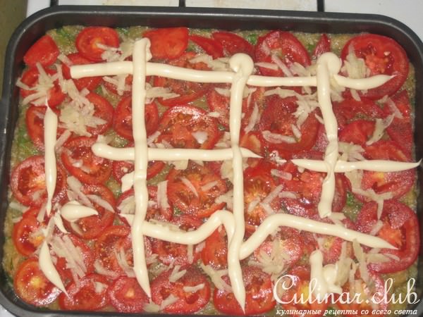 Мусака кабачковая,придуманная мною)))