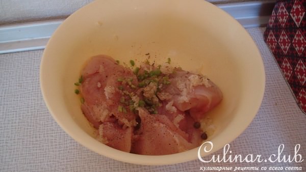 Курица на подушке или Куриный "сон час".