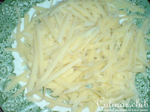 Запеканка из спаржи,ветчины и картофеля