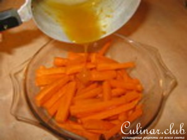 Пьяный кролик с мандариновым соусом