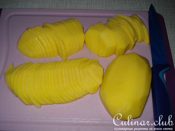Картошка жареная с кораллами