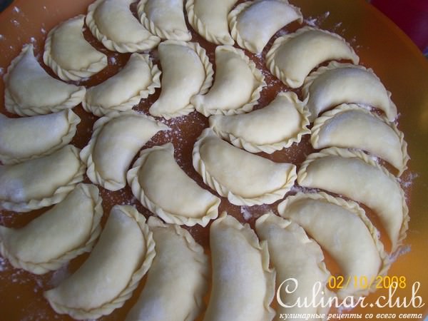 Варенники с сырой картошкой