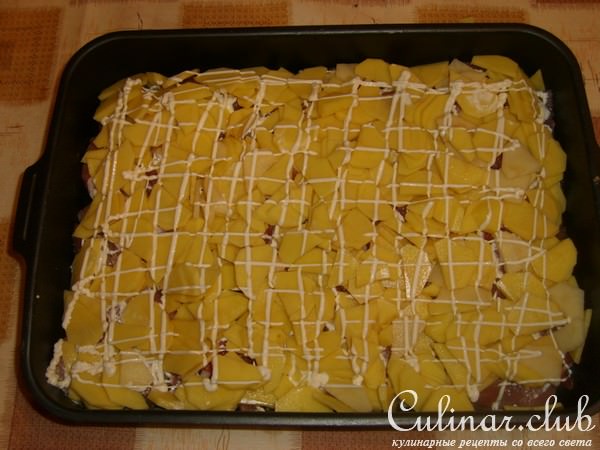 мясо по-французски