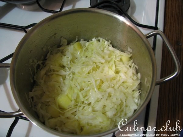свинина тушенная с овощами