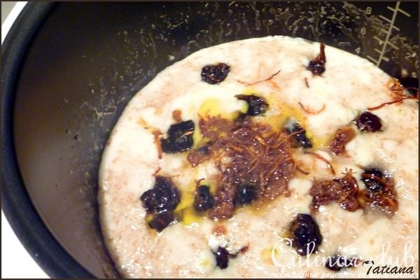 Каша пшеничная с черносливом в мультиварке ( Тест-драйв )