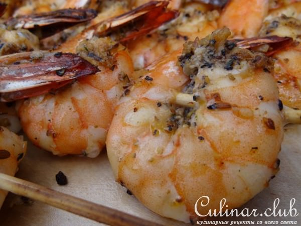 Креветки,Гриль,Быстро,Не сложно и Вкусно !!!