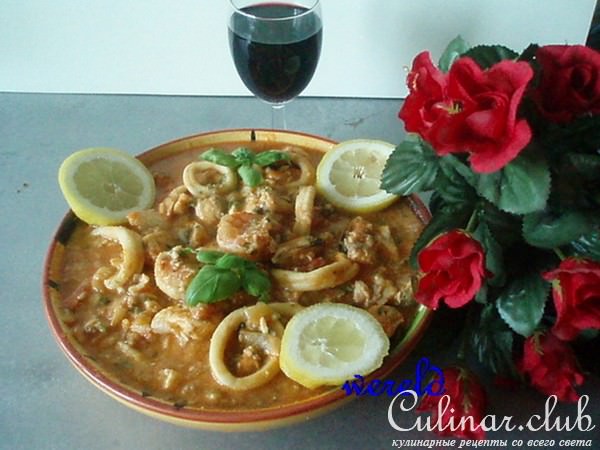 ZARZUELA знойная с морепродуктами