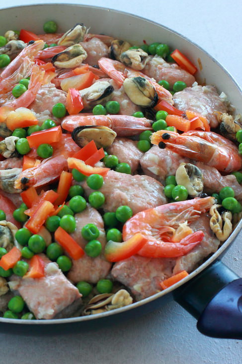 Паэлья маринара 