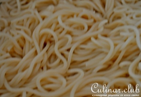 Спагетти с морепродуктами. Быстро, просто, вкусно!