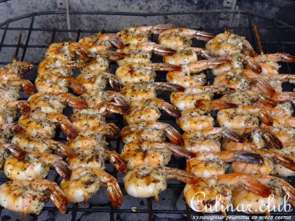 Креветки,Гриль,Быстро,Не сложно и Вкусно !!!
