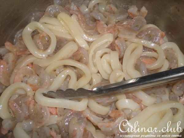 ПАЕЛЬЯ ИЗ МОРЕ ПРОДУКТОВ( ВАРИАНТ) 