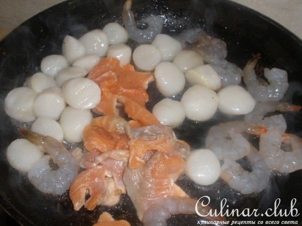 Шукрут с дарами моря