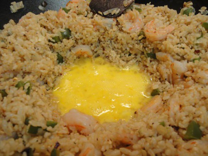 Жареный Рис с Креветками и Луком ! ! !