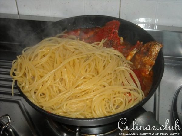 Spaghetti alla margherita "Спагетти с крабом"