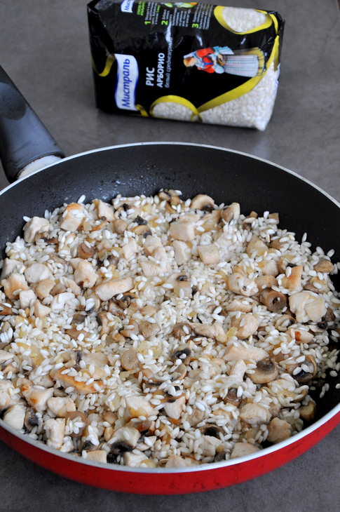 Паэлья с морепродуктами и курицей 2 (Shellfish and Chicken Paella)