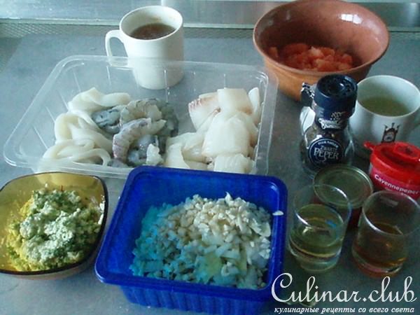 ZARZUELA знойная с морепродуктами