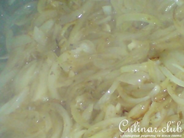 Свинина запечённая с луком,томатами и вином