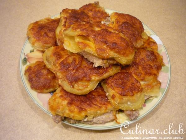 Мясо по - французки.(мой вариант).