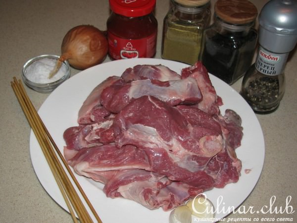 Шашлык из баранины по Турецки