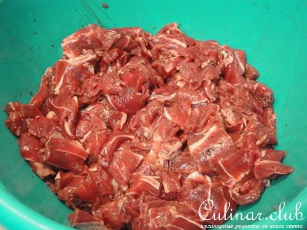 говядина с овощами