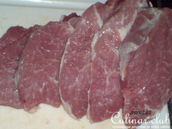Мясо с грибами под картофельной "шапкой"