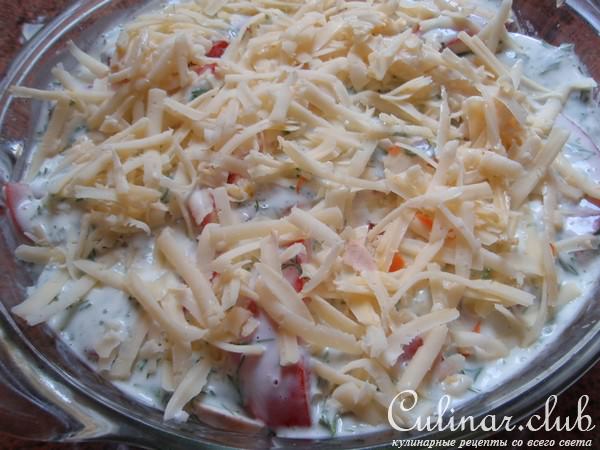 Запеканка с мясным фаршем " Все в одном"