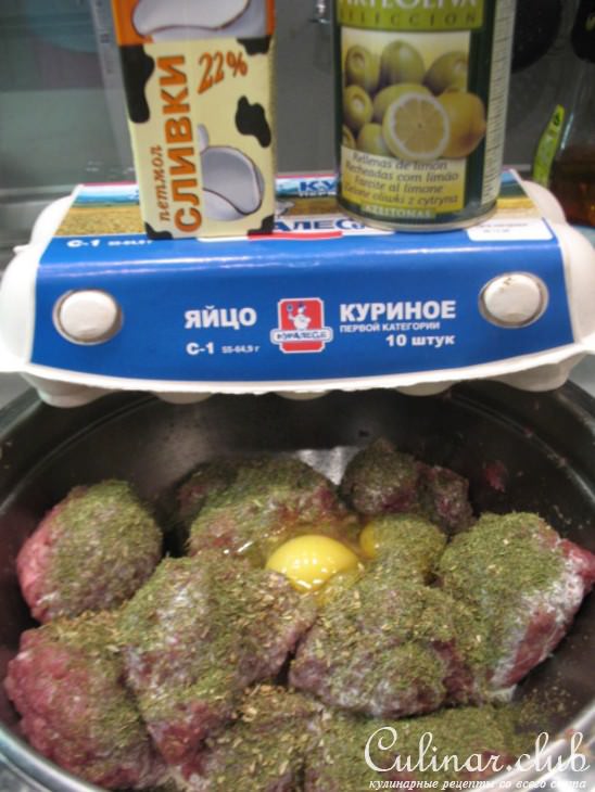 Мясные "маффины" с начинкой