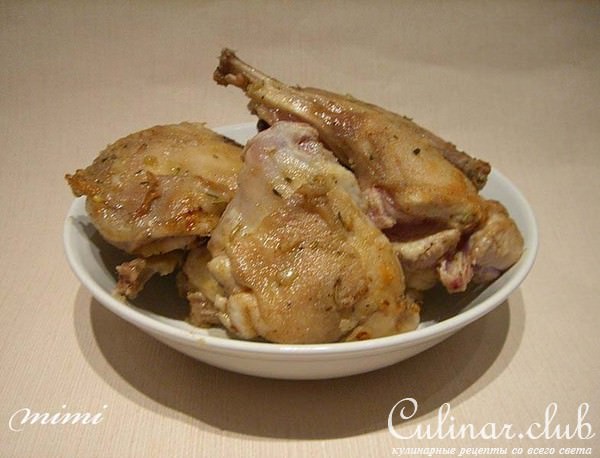 кролик по - бельгийски