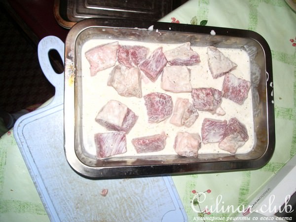 Мясо под шубой