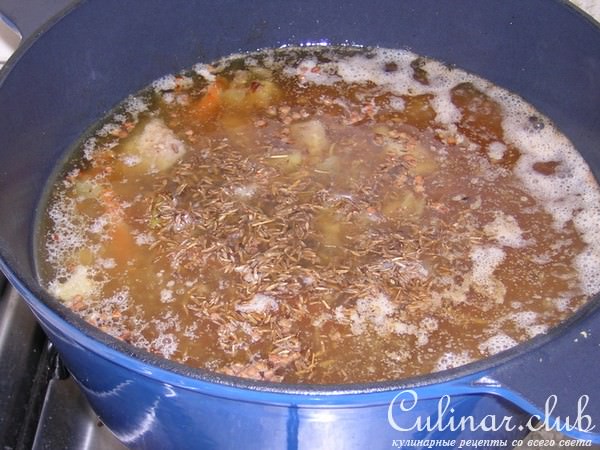 ПЛОВ С ГРЕЧКОЙ ПО-УЗБЕКСКИ