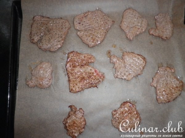 Вариант мяса по-французски.