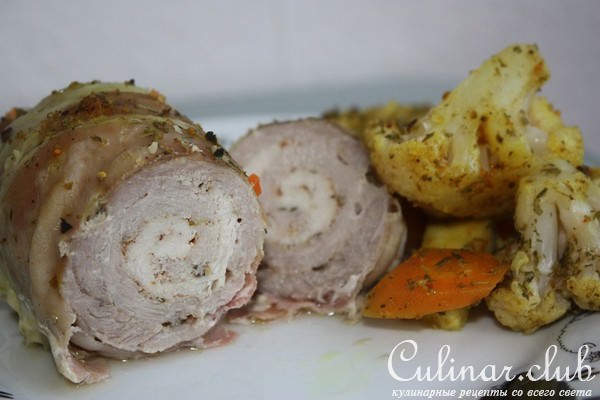 Мясные Рулеты на парУ: Как свинушка с индюшкой подружились