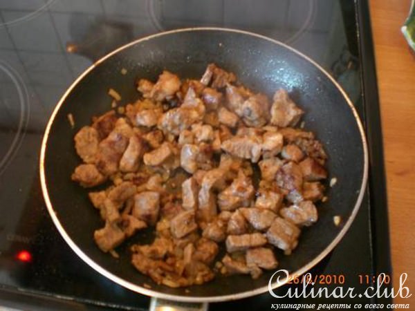 Гречка со свининой в горшочке(вариант)