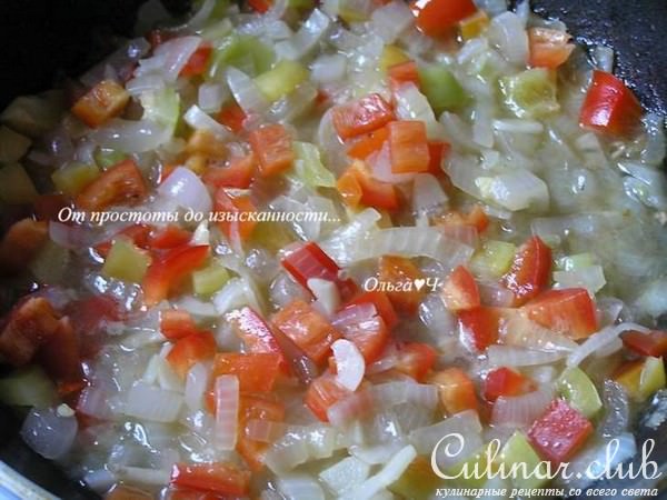 Кассероль со свининой, овощами и коричневым рисом