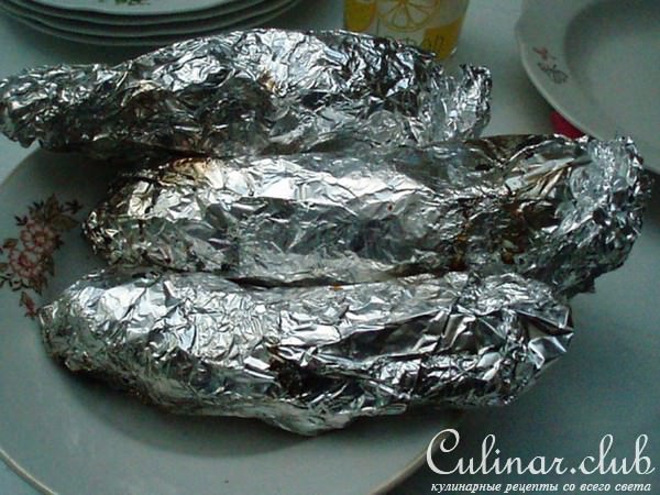 Мясо на решетке с печеными баклажанами(каникулярный вариант)