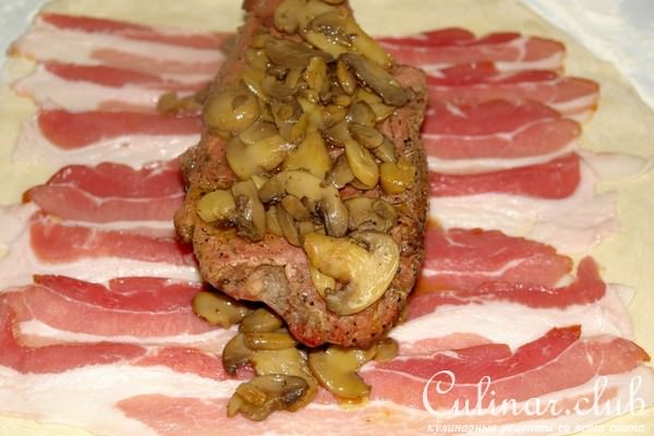 Говядина в прованском хлебушке, типа Beef Wellington (вариант)