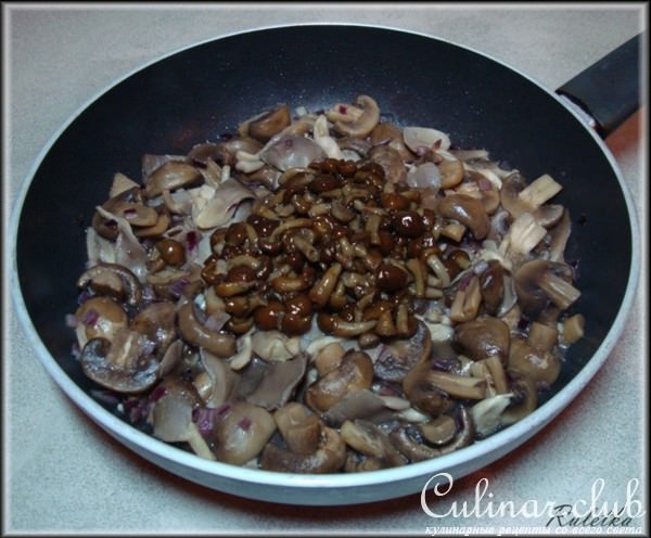 Мясные роллы в сидровом соусе.