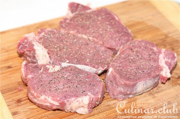 tenderloin на фуагра под соусом порто