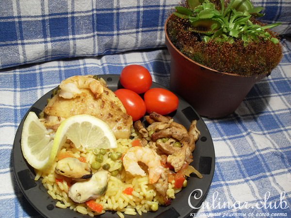 "Паэлья" (spanische Paella)