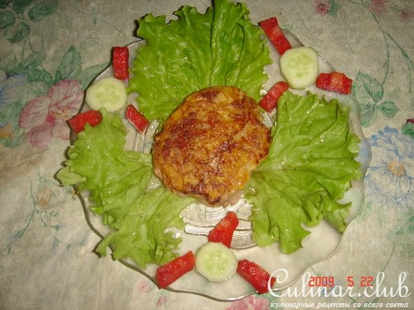 Мясные медальоны