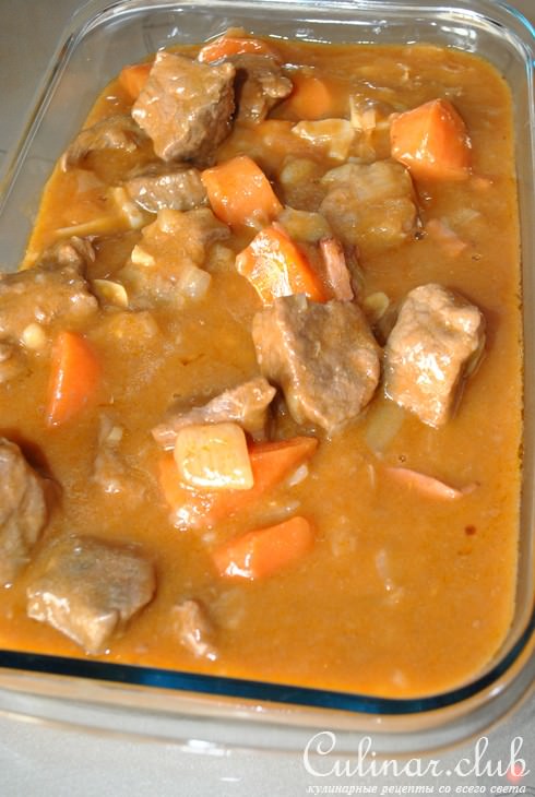 «Boeuf bourguignon» по-домашнему для Дмитрия Нагиева
