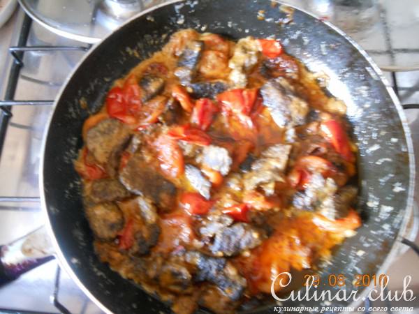 Оленина с курагой