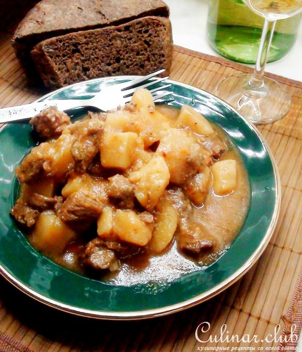 Соус из говядины с картошкой. Тест-драйв.