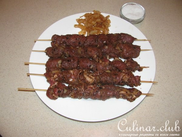 Шашлык из баранины по Турецки