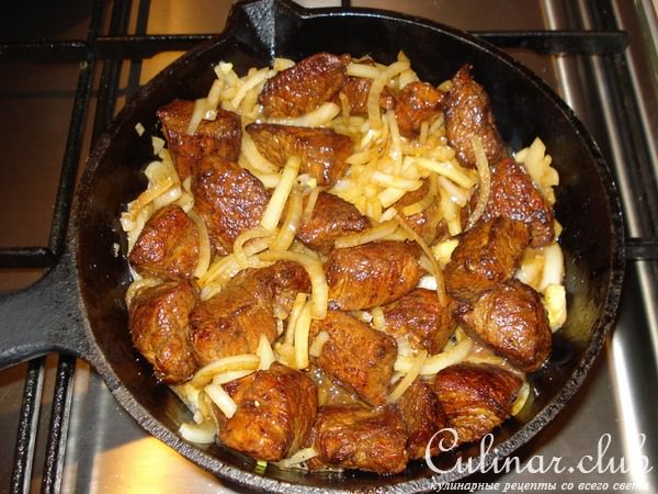 Мясо по-геленджикски за 7 минут (посвящается Сереже Scorpy)