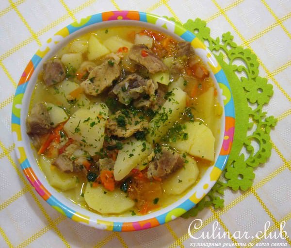 "Мясо с картошкой-по ТАТАРСКИ"