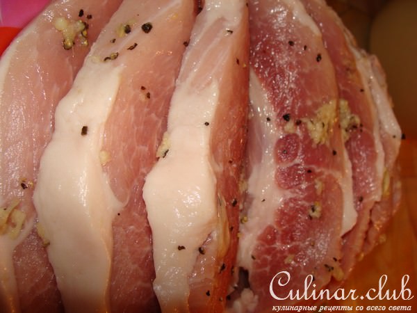 Pork with prunes (Свинина с черносливом)